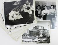 [Collection of Press Photographs Documenting both Child and Adult Education in New York City, Including Americanization Class]