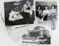 [Collection of Press Photographs Documenting both Child and Adult Education in New York City, Including "Americanization" Class]