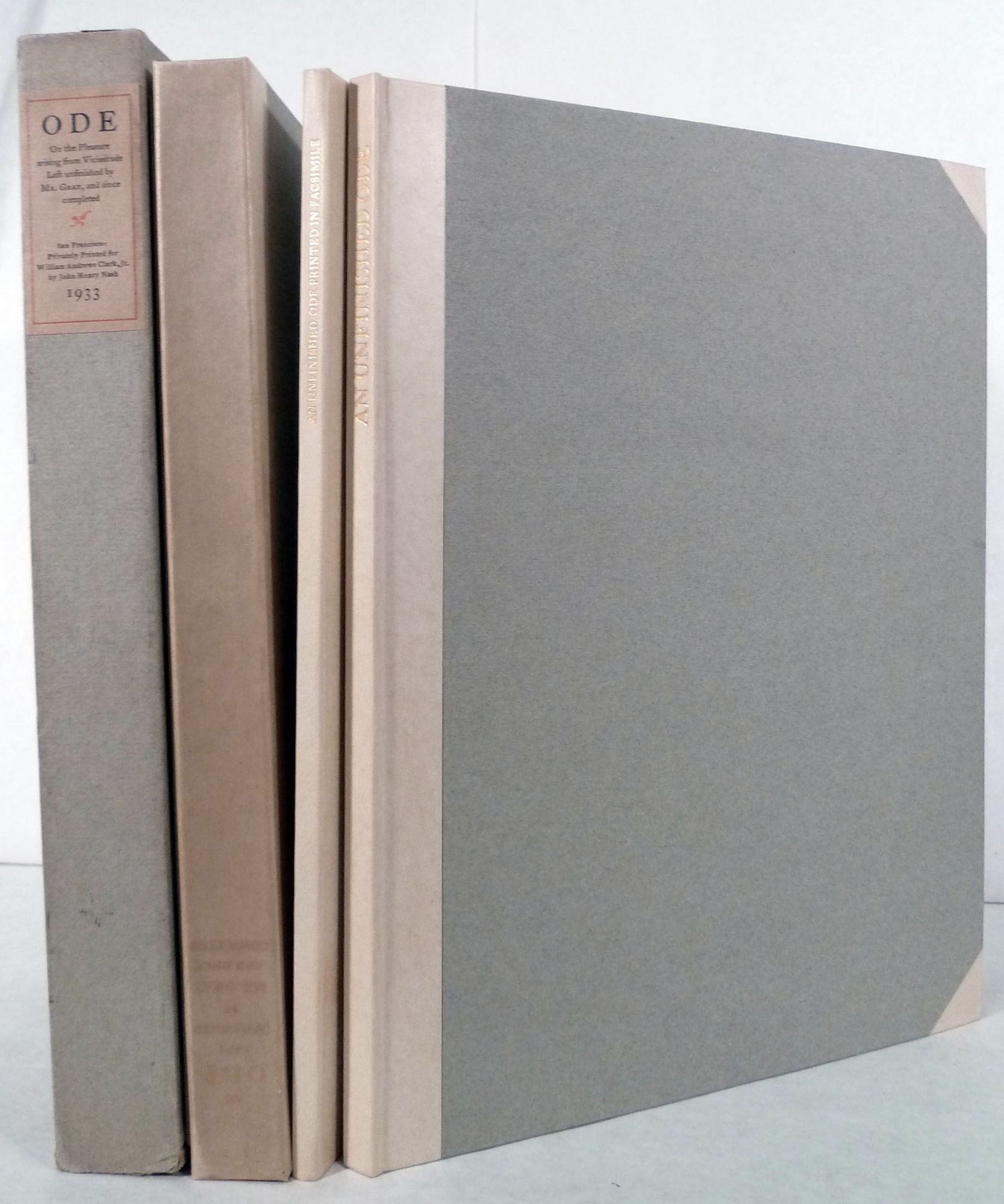 Ode On the Pleasure arising from Vicissitude Left 