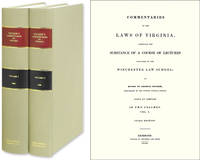 Commentaries on the Laws of Virginia. Comprising the Substance of a..