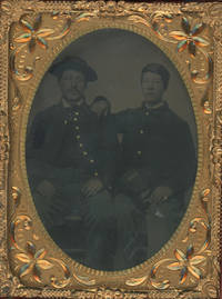 Quarter-Plate Tintype of Two Union Soldiers