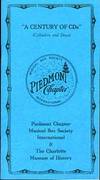 "A CENTURY OF CDS" (CYLINDERS AND DISCS) 1796-1919 An Exhibit of Antique  Musical Boxes