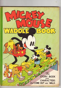 Mickey Mouse Waddle Book by Walt Disney - 1934