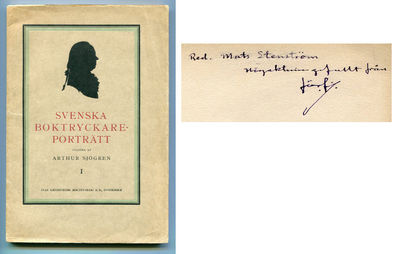 Svenska boktryckareporträtt. I.