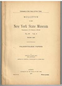 Paleontologic Papers; Bulletin of the New York State Museum, Vol. 8 No. 39, October 1900