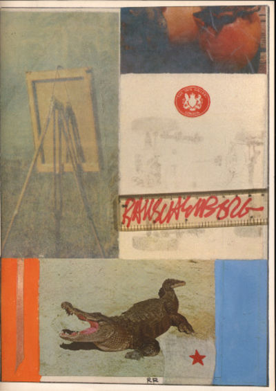 ROBERT RAUSCHENBERG.