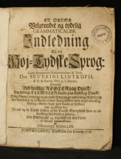 En dansk velgrundet og tydelig grammaticalisk…
