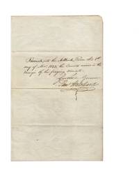 Warrant for the transfer of five convicts from Norfolk Gaol to Millbank Prison prior to...