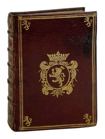 Reflections sur Quelques Parolles de Jesus-Christ: Particulierement sur les sept dernieres qu'il à[!] prononcées sur la croix. Pour servir d'un saint entretien à l'ame chrétienne pendant la messe [Dedication Copy in Madame de Maintenon's armorial binding]