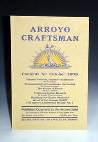 cover of Arroyo Craftsman (October 1909) No. 1