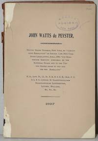 GENERAL J. WATTS de PEYSTER [JOHN WATTS de PEYSTER]