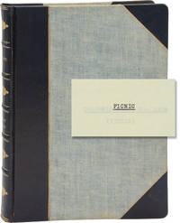Picnic (Original screenplay for the 1955 film, presentation copy belonging to producer Jerry Wald)