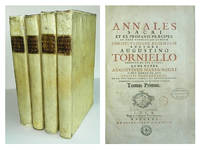 Annales sacri et ex profanis praecipui ab orbe condito ad eumdem Christi passione redemtum /auctore Augustino… by Agostino TORNIELLI - Hardcover - 1756-1757 - from Robert McDowell Antiquarian Books (SKU: 000981)