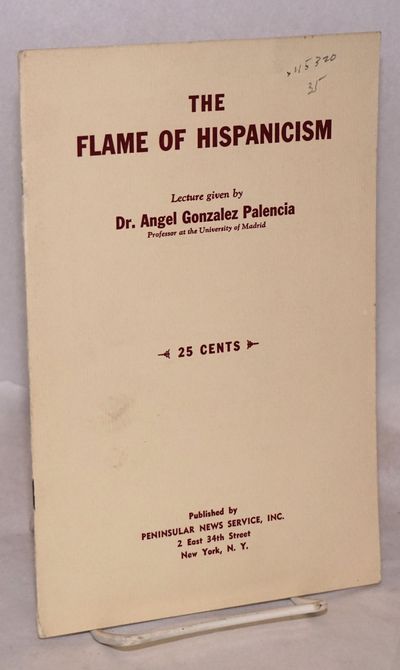 New York: Peninsular News Service, 1938. 14p., wraps slightly worn on spine else very good condition...