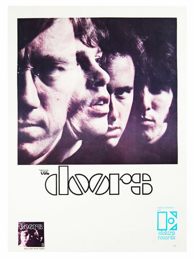 THE DOORS [1967] Record store poster