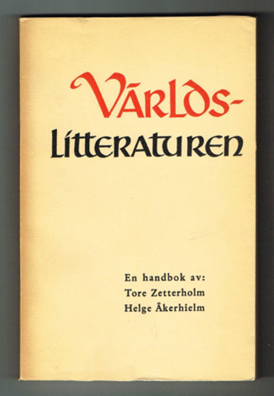 Världslitteraturen. En handbok.
