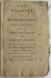 THE DOCTRINE OF REPROBATION BRIEFLY CONSIDERED: BEING THE SUBSTANCE OF SOME LECTURES IN HARVARD COLLEGE