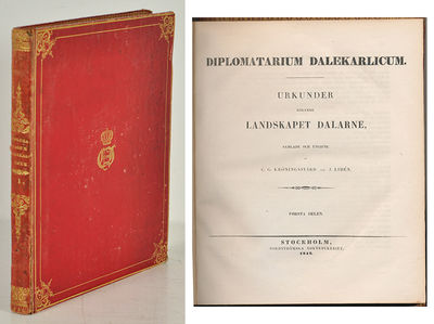 Diplomatarium dalekarlicum. Urkunder rörande…