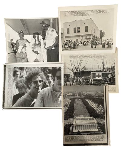 1960s Civil Rights Struggle Visual Record of Marches Riots and Radical Politics in the United States 1965-1970