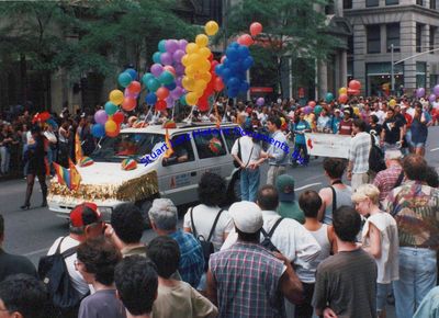 (NEW YORK CITY GAY PRIDE PARADE 1995). Archive. 1995. New York City. An archive of approximately 350...