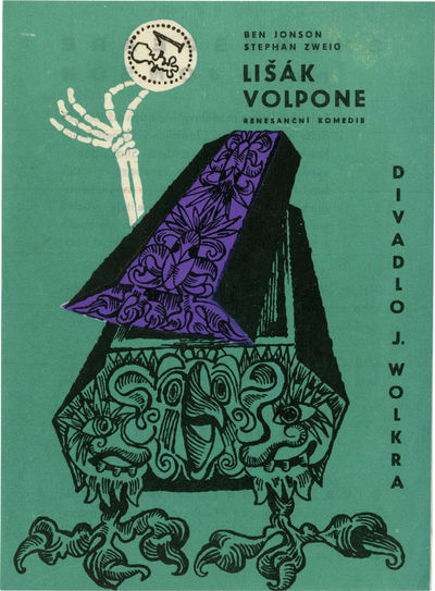 Lisak Volpone (Original flyer for the 1966 Czechoslovakian stage production)