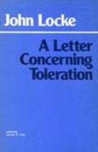 image of A Letter Concerning Toleration (Hackett Classics)