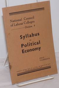 image of Syllabus of Political Economy