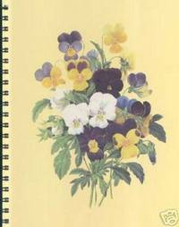 REDOUTE PANSIES BLANK JOURNAL