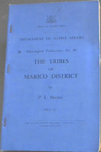image of The Tribes of Marico District (Ethnological Publications No 30)