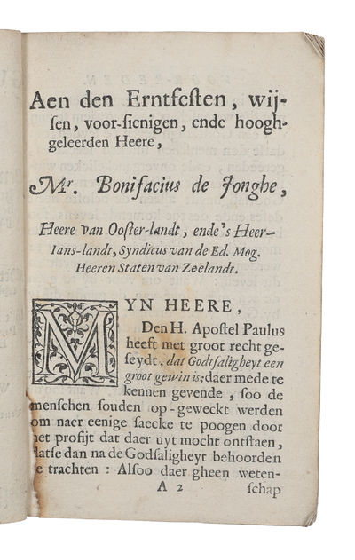 Gulde regelen van een heyligh leven, of Een tractaet vervattende de heylighe regieringe onses levens in de Schiftuere voor-geschreven - [FIRST DUTCH TRANSLATION] (photo 3)
