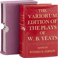 The Variorum Plays of W.B. Yeats