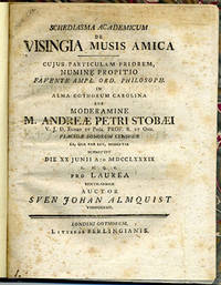 Schediasma academicum de Visingia musis amica.…