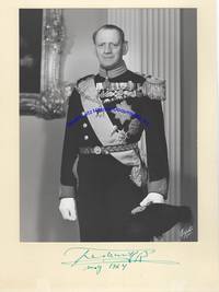 Signed Photograph Of King Frederick IX Of Denmark