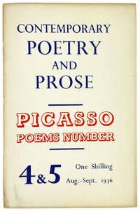 Contemporary Poetry and Prose: Picasso Poems Number 4 & 5 Aug.-Sept. 1936
