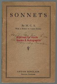 cover of Sonnets, By Mary Craig Sinclair