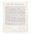 Printed circular for the first...; (photo 0)