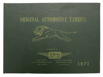 ORIGINAL AUTOMOTIVE FABRICS. 1971