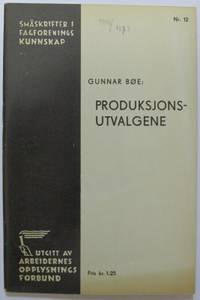Produksjonsutvalgene.