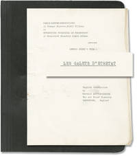 Les galets d'Etretat [The Pebbles of Etretat] (Original screenplay for the 1972 film)