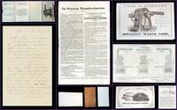 A Collection of Materials Relating to Charles G. Sargent, A Textile Machinery Manufacturing Company