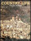 Country Life. April 15, 1985. Volume CLXXVII No. 4575 Italian Number