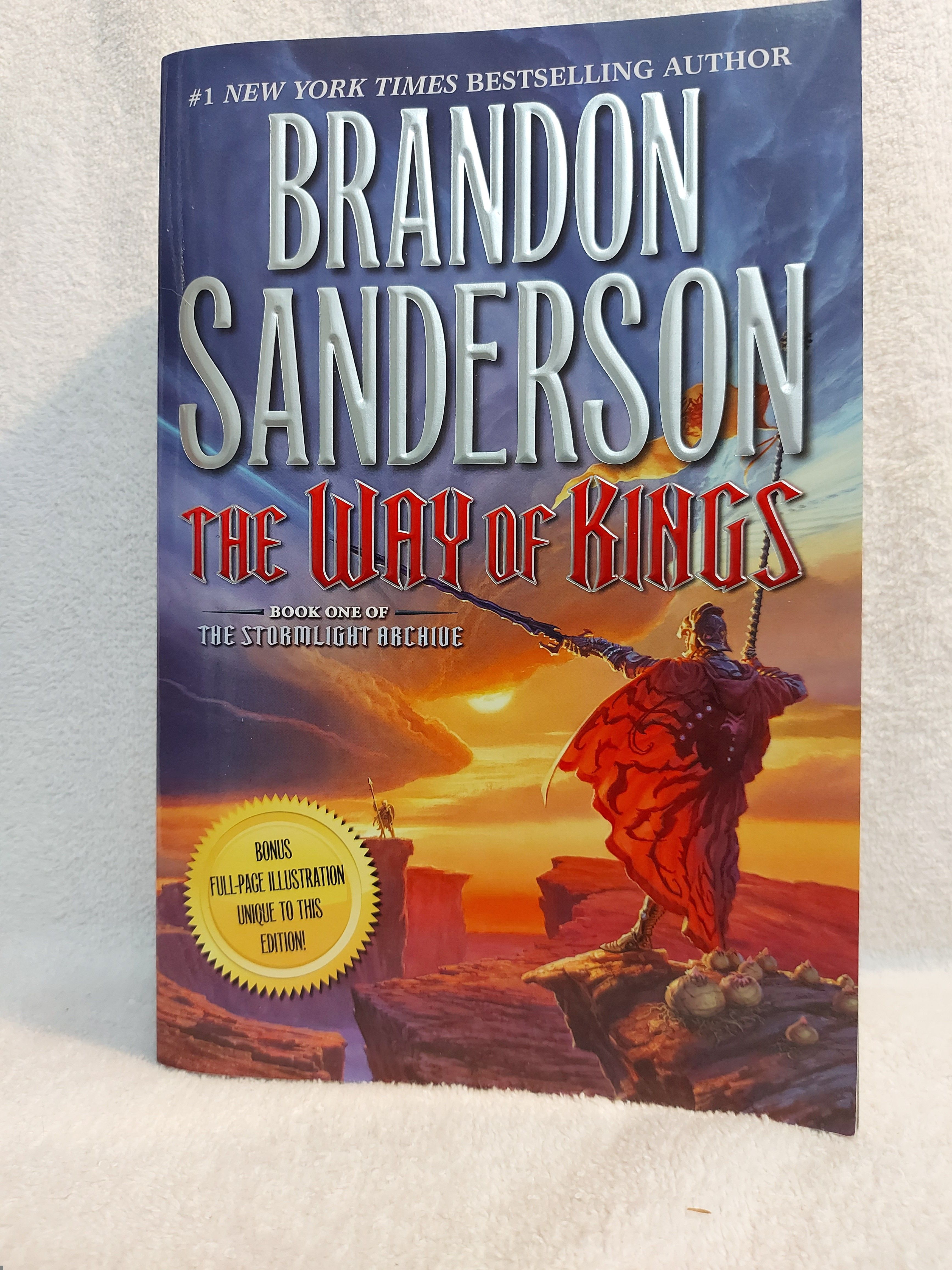 The Way Of Kings Stormlight Archive The By Brandon Sanderson Paperback First Trade Paperback 14 03