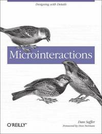 Microinteractions : Designing with Details