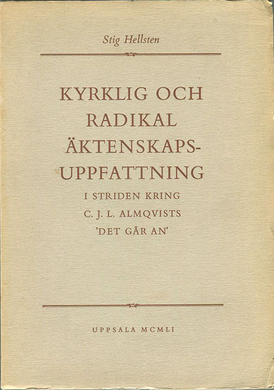 Kyrklig och radikal äktenskapsuppfattning i…