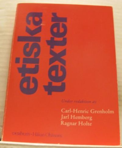 Etiska texter.