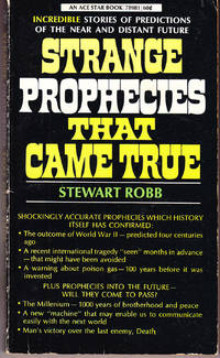 Strange Prophecies That Came True by Robb, Stewart - 1967