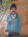 View Image 5 of 7 for  Oil Painting on Board of a Rural Balkan Village Square with a Few Vendor Stalls and People Here and... Inventory #20214