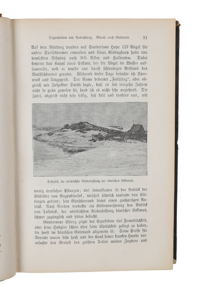 Drei Jahre im hohen Norden. Die Lady Franklin=Bai=Expedition in den Jahren 1881-1884. Einzig autorisierte deutsche Ausgabe. Aus dem Englischen von Reinhold Teuscher. Mit zahlreichen Illustrationen, nebst Karten und Plänen. (photo 4)
