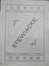 image of Stewiacke, Vol. I, No. I, September, 1907