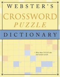 Webster's Crossword Puzzle Dictionary